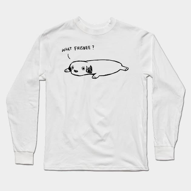 what frisbee? Long Sleeve T-Shirt by FoxShiver